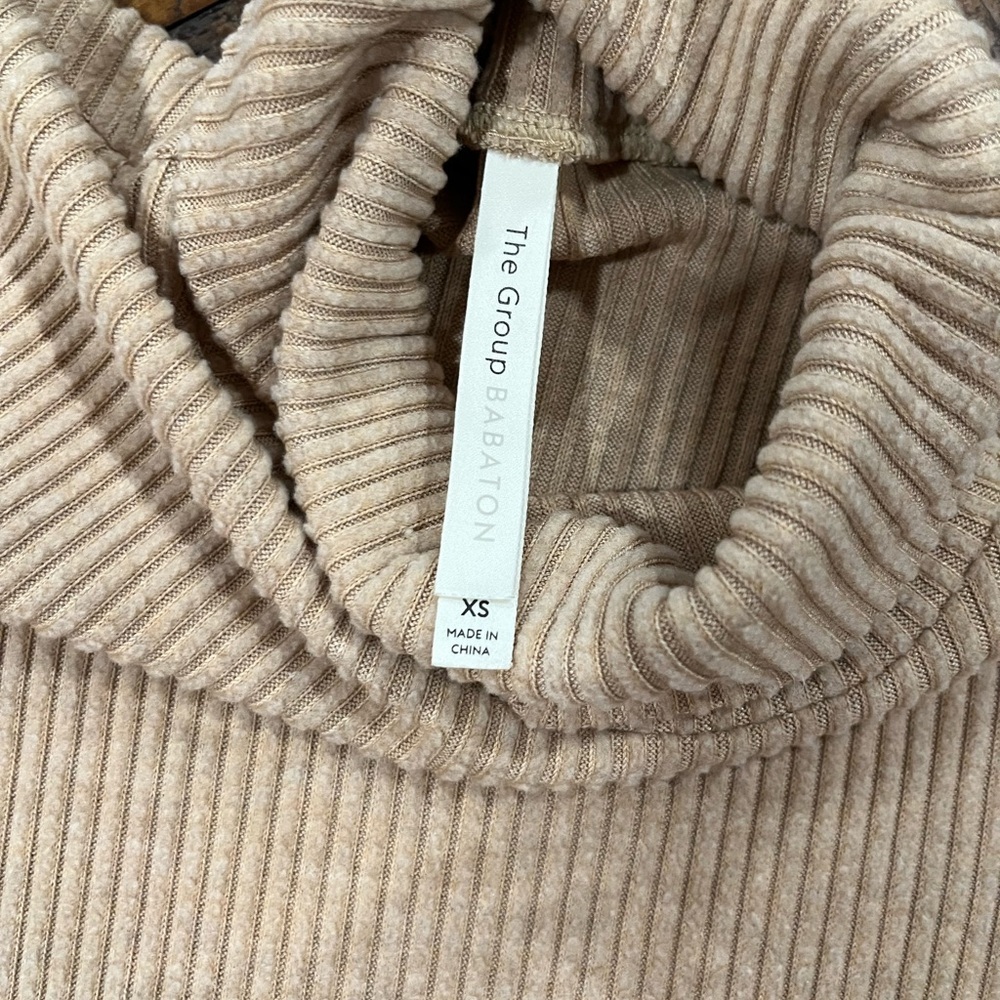 Babaton Ribbed Turtleneck Sweater Dress - Picture 2 of 2